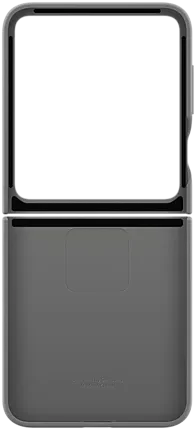 Samsung Silicone Case für Galaxy Z Flip7 FE/Flip6 grau