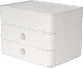 HAN Allison Smartbox Plus Schubladenbox, 3 Schubladen, A5, snow white