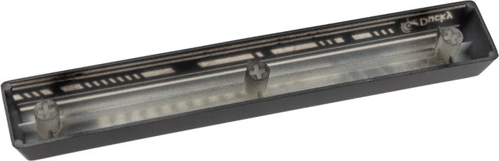 Ducky Leertaste "Lowfuelmotorsport", Kunststoff (PBT), grau/schwarz, 1 Taste