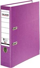 Falken Recycolor Ordner 2-Ring, 80mm, A4, violett