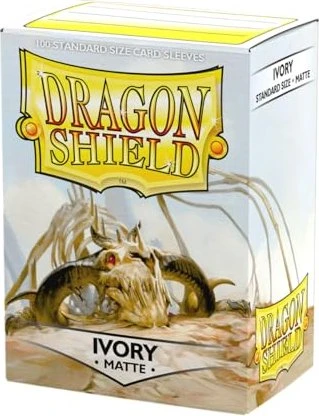 Dragon Shield Matte Sleeves Standard ivory, 100 Stück