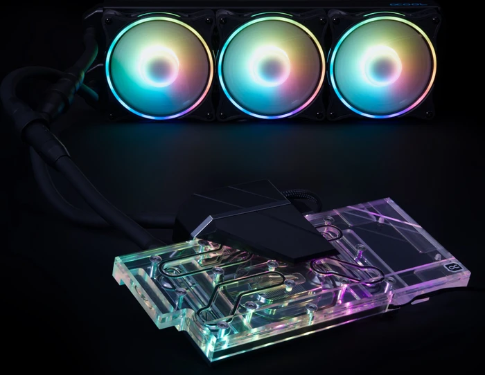 Alphacool Eiswolf 2 AiO 360mm RTX 3090/3080 Gaming/Eagle mit Backplate