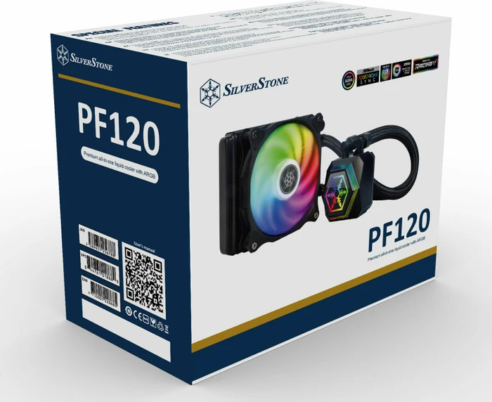 SilverStone Permafrost PF120-ARGB