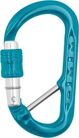 DMM XSRE Lock Captive Bar Materialkarabiner türkis/titan