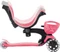 Globber Go Up Baby 360 Lights Kickboard rosa/schwarz Vorschaubild
