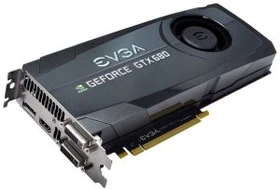 EVGA GeForce GTX 680, 2GB GDDR5, 2x DVI, HDMI, DP