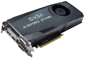 EVGA GeForce GTX 680, 2GB GDDR5, 2x DVI, HDMI, DP
