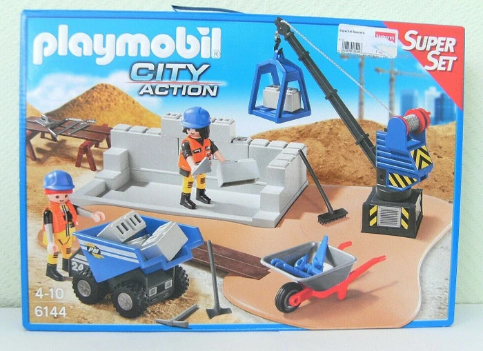 playmobil City Action SuperSet Baustelle