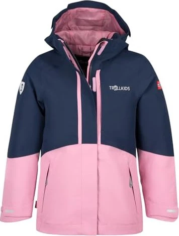 Trollkids Skanden 3in1 Funktionsjacke navy/mauve (Junior)