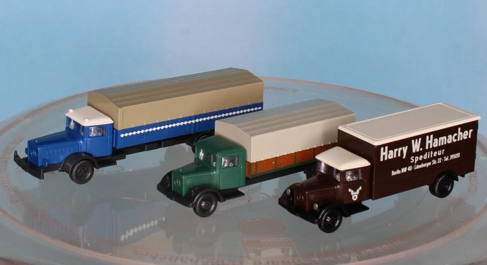 Wiking Miniaturen Feuerwehr DL 30 Magirus