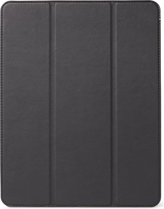 Decoded Leder Slim Cover für iPad Pro 12.9" 2018, schwarz