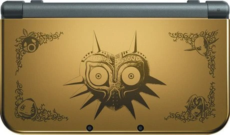 Nintendo New 3DS XL The Legend of Zelda: Majora's Mask - Limited Edition gold