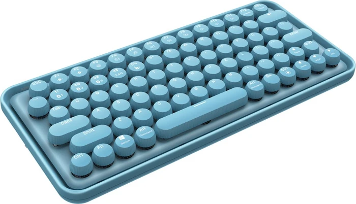 Rapoo Ralemo Pre 5 Multi-mode, blau, LEDs weiß, BLUE Switches, USB/Bluetooth, DE