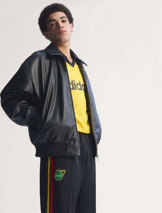 adidas Jamaika x Bob Marley Originals Trainingshose lang schwarz (Herren)