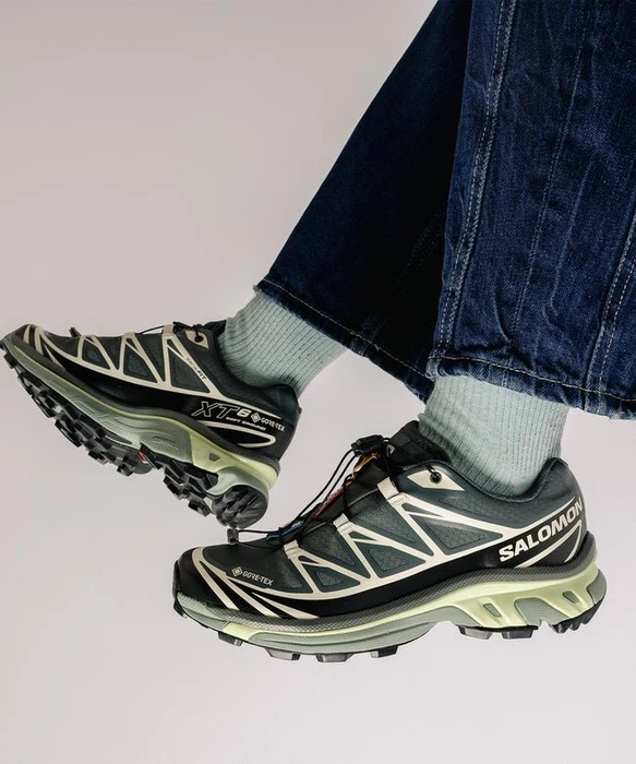 Salomon XT-6 GTX urban chic/black/lime cream