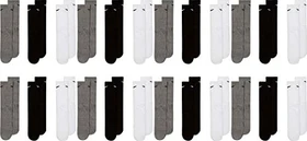 Nike Everyday Lightweight Crew Socken weiß/schwarz, 3 Paare