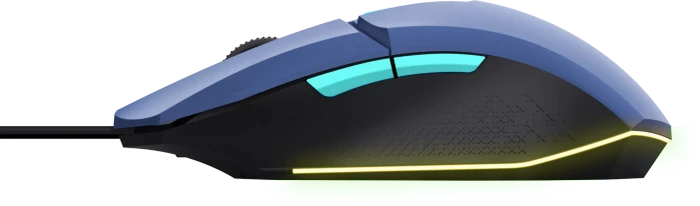 Trust Gaming GXT 109B Felox Gaming Mouse blau, USB