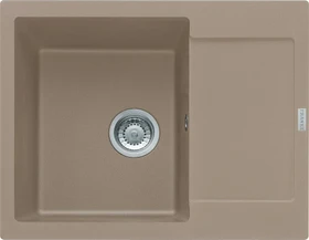 Franke Maris MRG 611-62 Einbau Becken rechts mit Ablauffernbedienung cashmere
