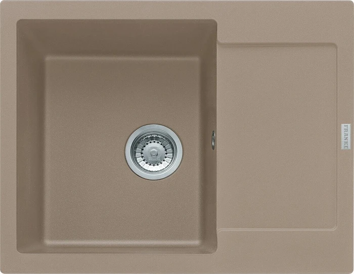 Franke Maris MRG 611-62 Einbau Becken rechts mit Ablauffernbedienung cashmere