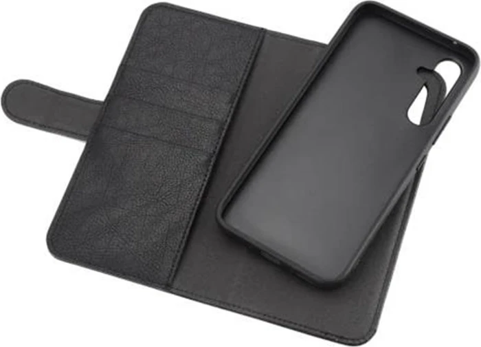 Essentials PU Wallet für Samsung Galaxy A54 5G schwarz