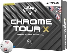 Callaway Chrome Tour X TruTrack Golfbälle, 12 Stück