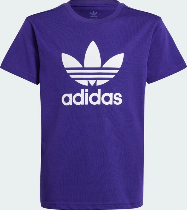 adidas Trefoil T-Shirt kurzarm collegiate purple (Junior)