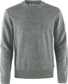 Fjällräven Övik Round Neck Strickpullover grau (Herren)