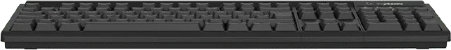 KeySonic KSK-8008U-IP IPX7 Keyboard, schwarz, USB, DE