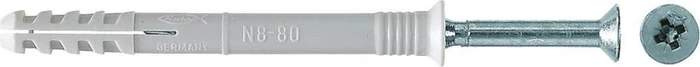 fischer N-S N 5x50/25 S (100) Nageldübel Schrauben/Dübel-Sortiment, 100 Stück