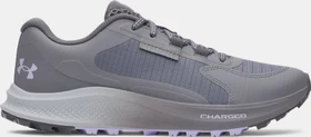 Under Armour Charged Bandit Trail 3 titan gray/castlerock/purple crest (Damen)