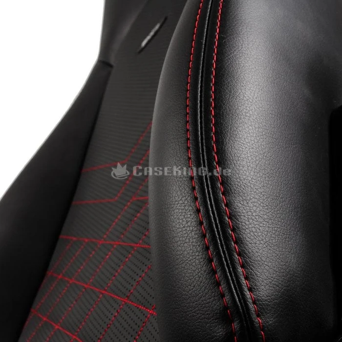 noblechairs Icon Gamingstuhl, schwarz/rot