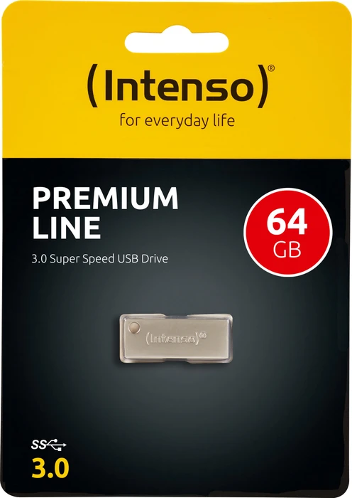 Intenso Premium Line 64GB, USB-A, USB 3.2 Gen 1×1