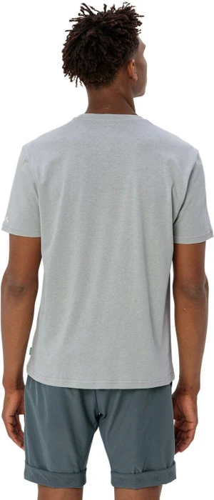 Vaude Cyclist V Funktionsshirt kurzarm pigeon grey/blue (Herren)