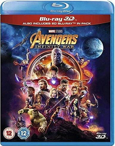 Avengers: Infinity War (3D) (Blu-ray) (UK)