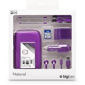 BigBen Nintendo 3DS Natural Pack Set lila (DS)