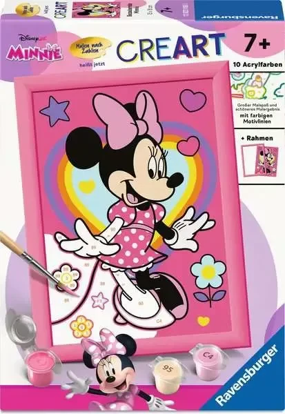 Ravensburger Malen nach Zahlen CreArt Bezaubernde Minnie