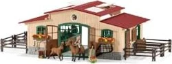Schleich Horse Club - Pferdestall mit Pferden und Zubehör