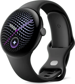 Google Pixel Watch 5 (Wi-Fi) 45mm matte black mit Sportarmband obsidian