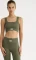 hummel Pulse Rib Sport-BH dusty olive (Damen) Vorschaubild