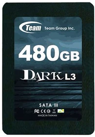 TeamGroup Dark L3 SSD 480GB, 2.5" / SATA 6Gb/s