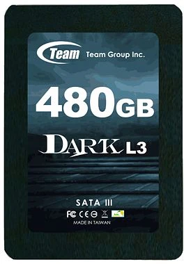 TeamGroup Dark L3 SSD 480GB, 2.5" / SATA 6Gb/s
