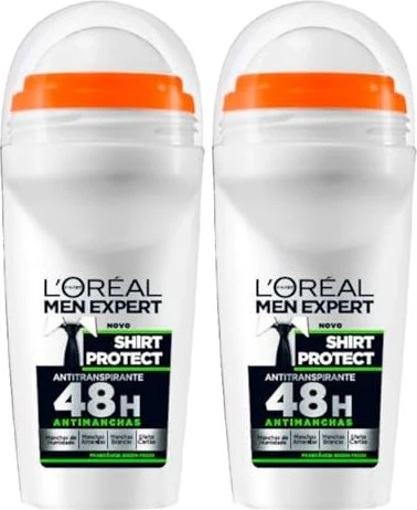L'Oréal Men Expert Shirt Protect Deodorant Roll-On, 50ml