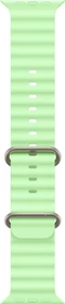 Apple Ocean Armband für Apple Watch Ultra (49mm) neongrün/titan natur