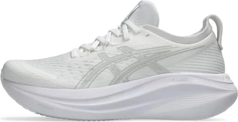 Asics Gel-Nimbus 27 white/glacier grey (Herren)