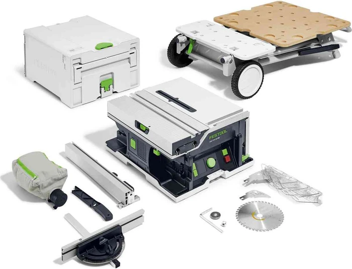 Festool CSC SYS 50 EBI-Basic-Set Akku-Tischkreissäge solo inkl. Untergestell