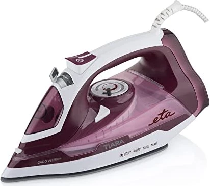 eta Tiara II Dampfbügeleisen violett/weiß