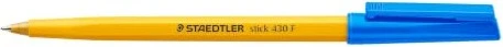 Staedtler Stick 430 F Kugelschreiber blau, 10er-Pack