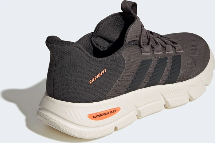 adidas Cloudfoam Flex Rapidfit charcoal/carbon/lucid orange (Herren)