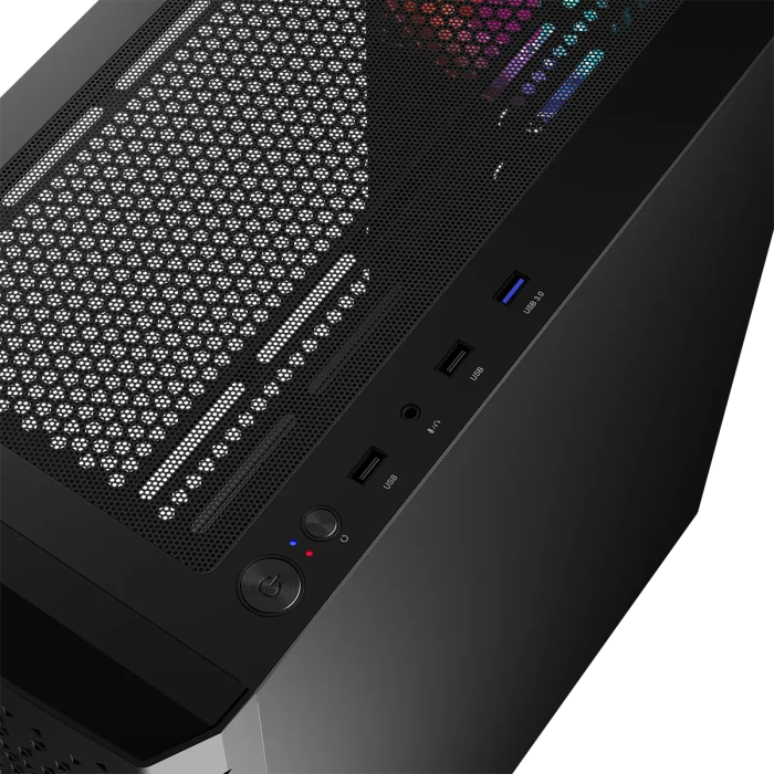 Logic Concept Aramis ARGB Midi Black, Glasfenster