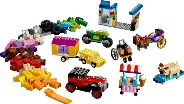 LEGO Classic - Kreativ-Bauset Fahrzeuge